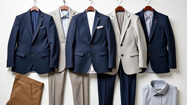 Combinaciones de americanas para armario cápsula masculino profesional